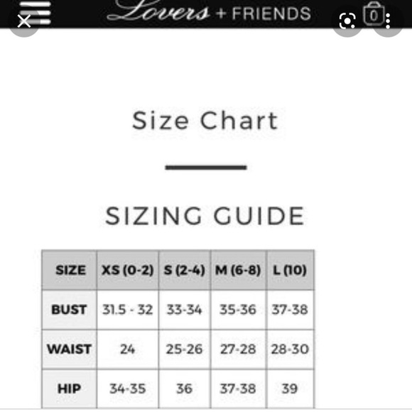 Lovers & Friends x REVOLVE Kensington Dress. Size XS - Picture 16 of 16